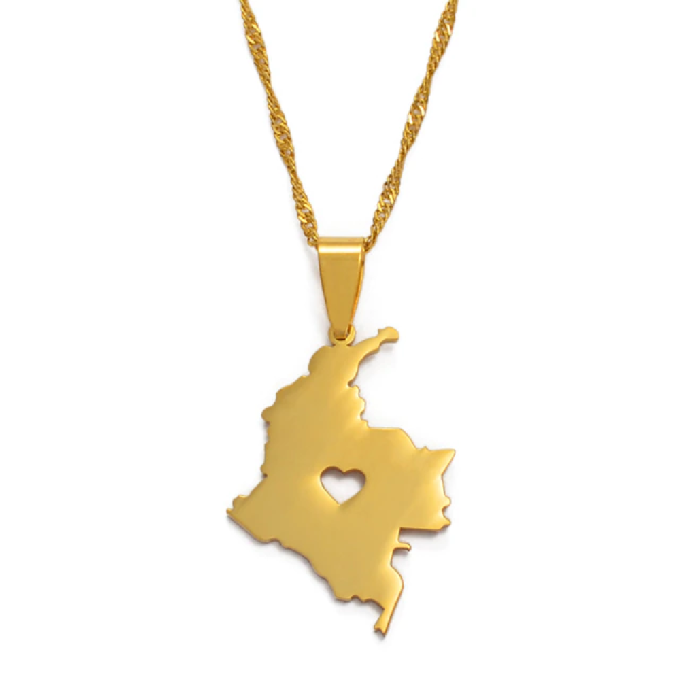 Gold Plated Colombian Necklace