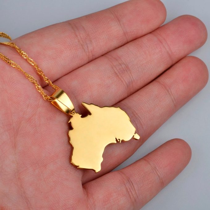 Map Of Australia Necklace
