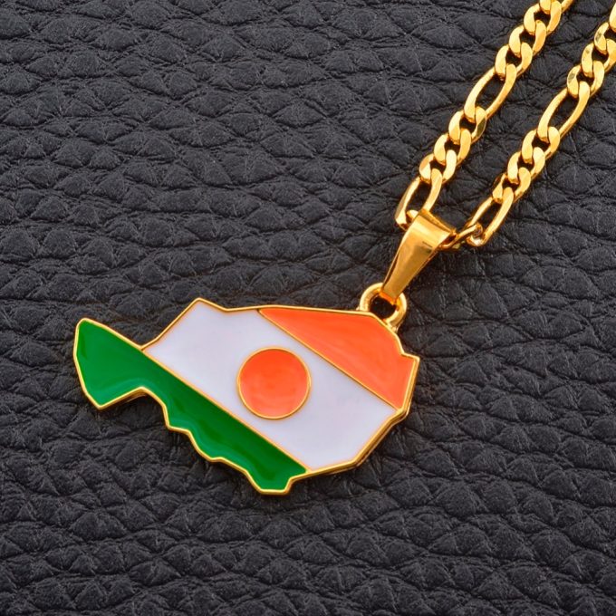 Map Of Niger Necklace