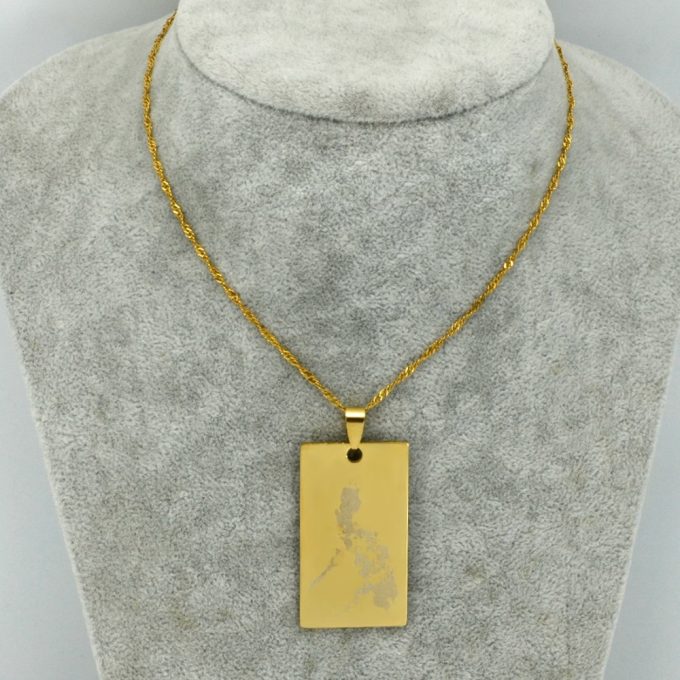 Map Of Philippines Necklace