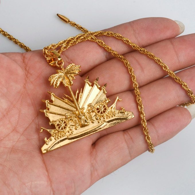 Haiti Gold Necklace